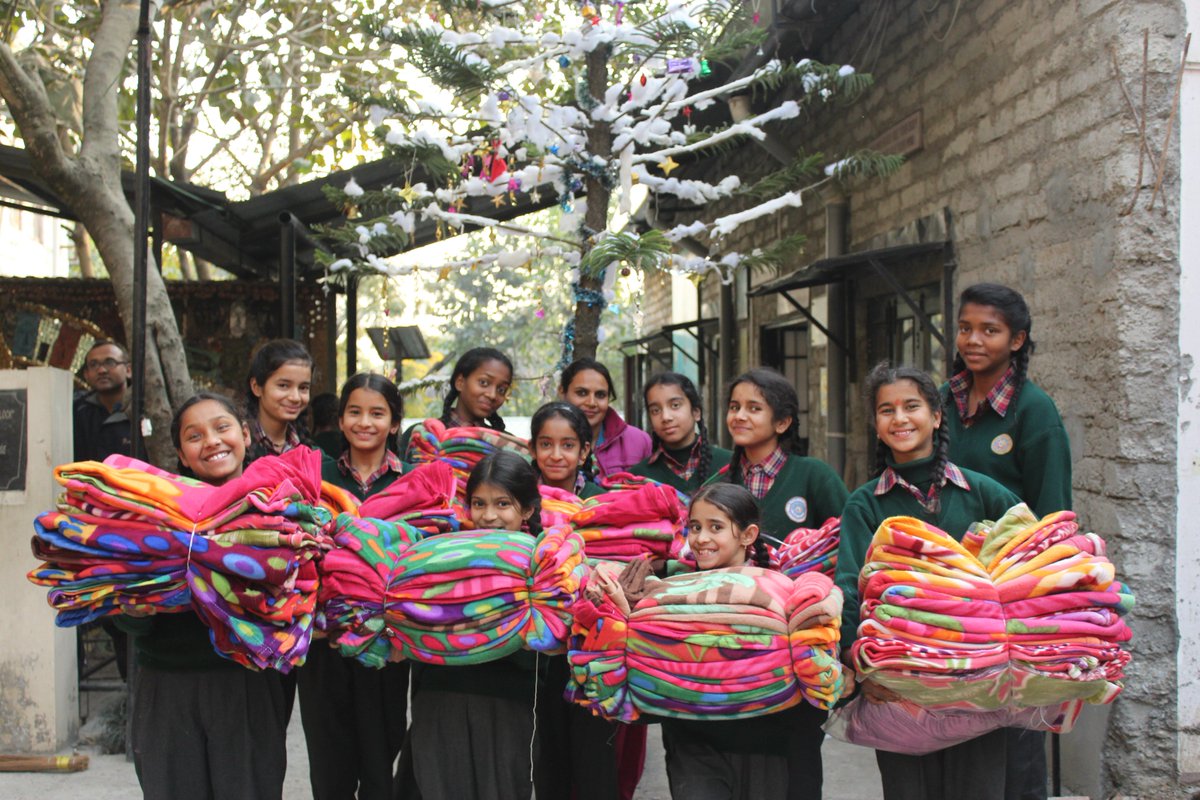pyds's tweet image. This #Christmas, our children sacrificed their #SecretSantaGift to enable distribution of 100 blankets for homeless people. 
#pyds #educate