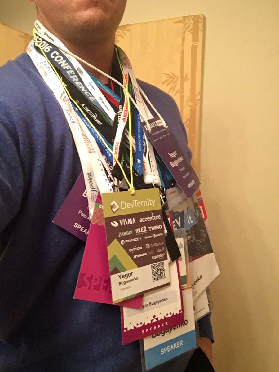 yegor256's tweet photo. 2016 is over. 15 countries, 37 conferences, 53 presentations, 10 webinars, 51 blog posts, 2 books. Happy New Year, my friends) https://t.co/23trAFk43Z