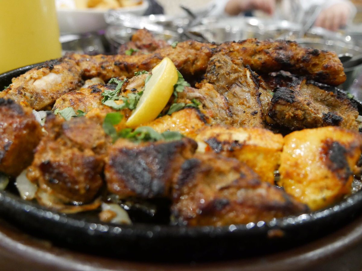 Selection of grilled starters. #mumtaz#mumtazbradford