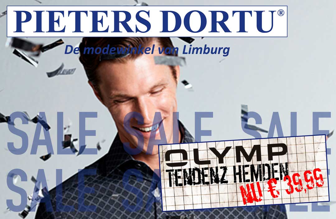 Scoor nu zo'n mooie Olymp Tendenz hemd met flinke korting! #SALE <a href="/pietersdortu/">Pieters Dortu</a>