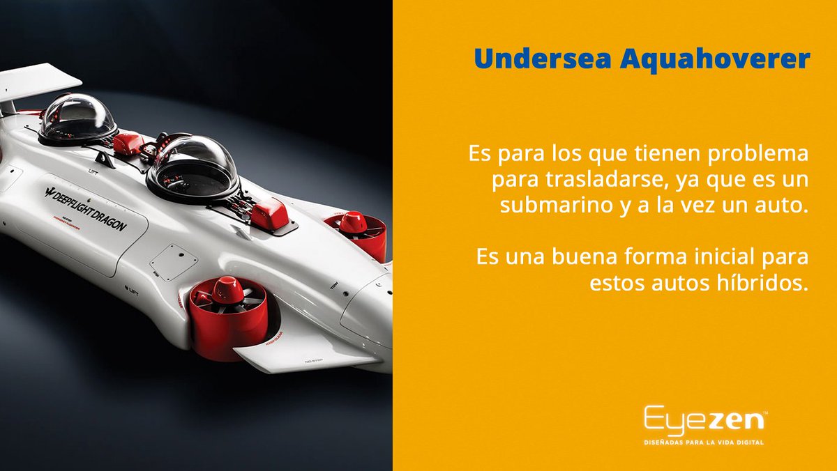 Imagina cuando haya tráfico y puedes ir más rápido por agua (el problema sería cuando también haya tráfico por agua...)