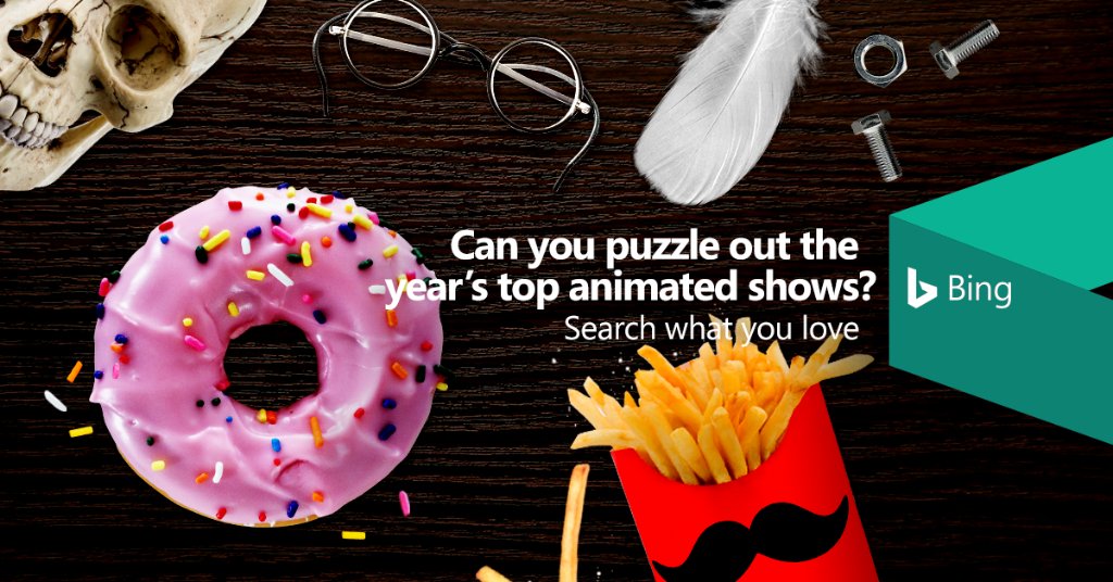 Dads & spies were some of the year's top-searched animated shows. Get more 2016 bright spots: http://www.bing.com/explore/trends2016?sf=eoy16slide6#viewtopic