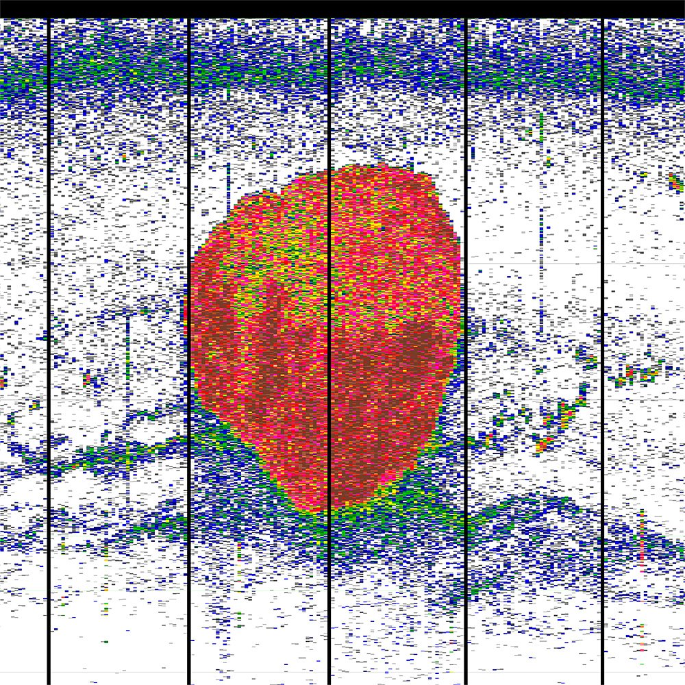 Polarbookclub's tweet photo. Krill Ball #Sciart #dataart Antarctica part 3. Dr Sophie Fielding, Zooplankton Ecologist @BAS_News https://t.co/OTe0dv0WR1 #echogram #krill https://t.co/N6b70GVmZO
