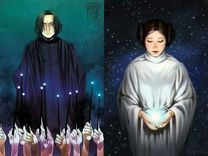 AsantosRbl's tweet photo. Je crois toujours pas comment 2016 à pu nous les enlever de notre vie 😢😢 #RIPCarrieFisher #RIPAlanRickman #PrincessLeiaForever #AlwaysSnape https://t.co/l6fzr8BSpz