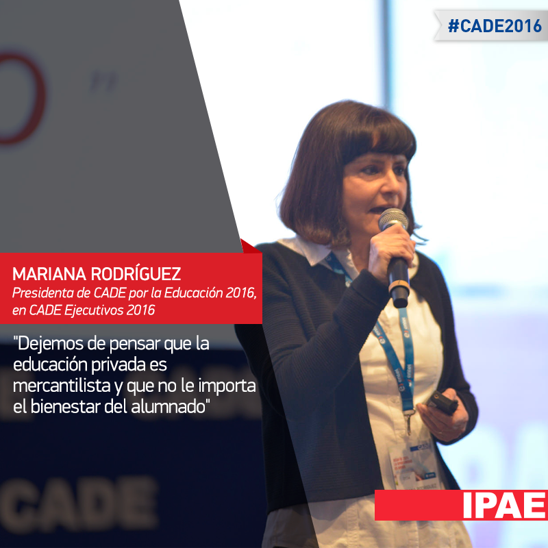 IPAEPERU's tweet photo. .@mrodriguezrisco dio a conocer al empresariado asistente a #CADE2016 las conclusiones que rescatamos en #CADEedu https://t.co/a3vQx8LL8e