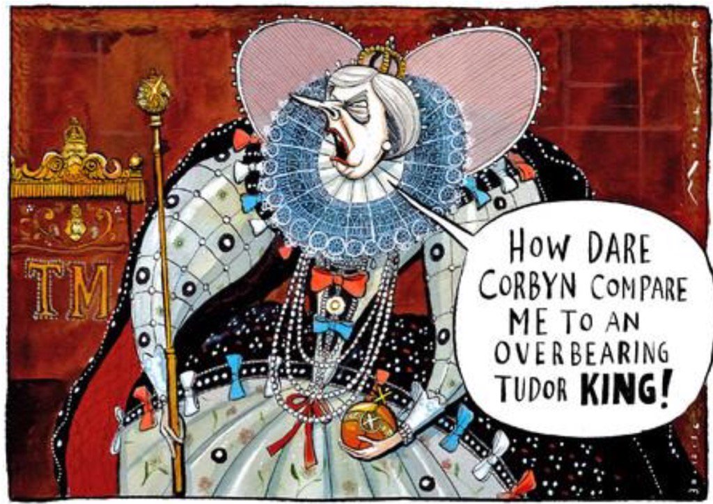 Queen Elizabeth Cartoon