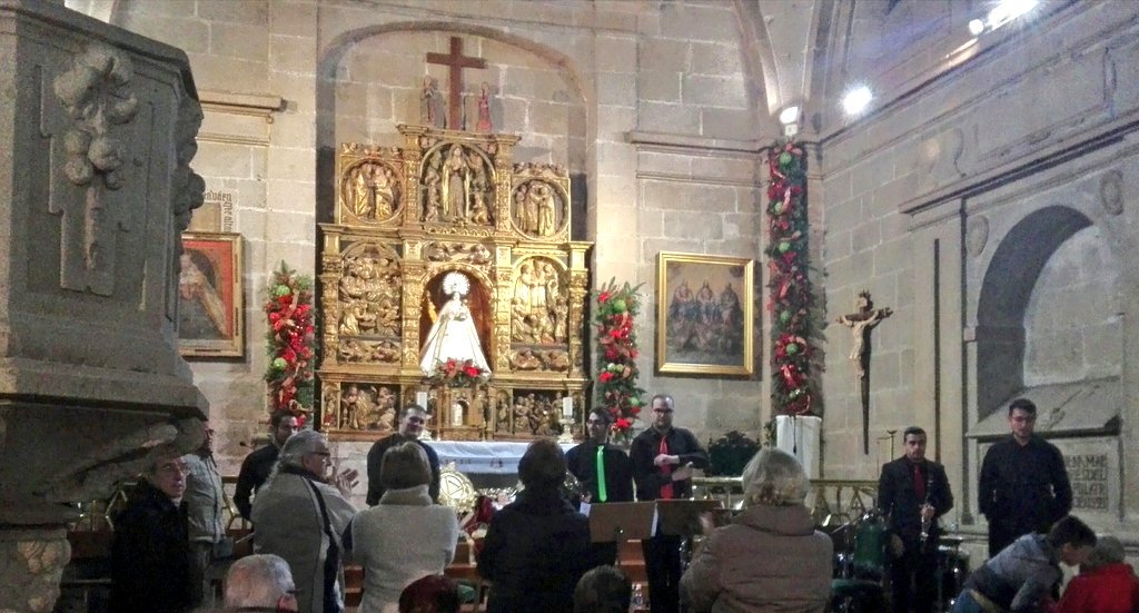Pablo_SSomoza's tweet photo. Enhorabuena al @BitsQuintet por su concierto en @VirgenVacas un año más. https://t.co/Bu0XvFD5Ly