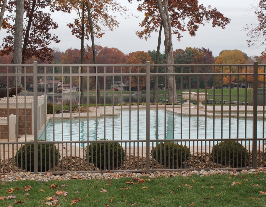 RTFence's tweet photo. A puppy picket aluminum fence is the perfect way to keep small animals in &amp; unwanted animals out! https://t.co/VCPBhisuCt