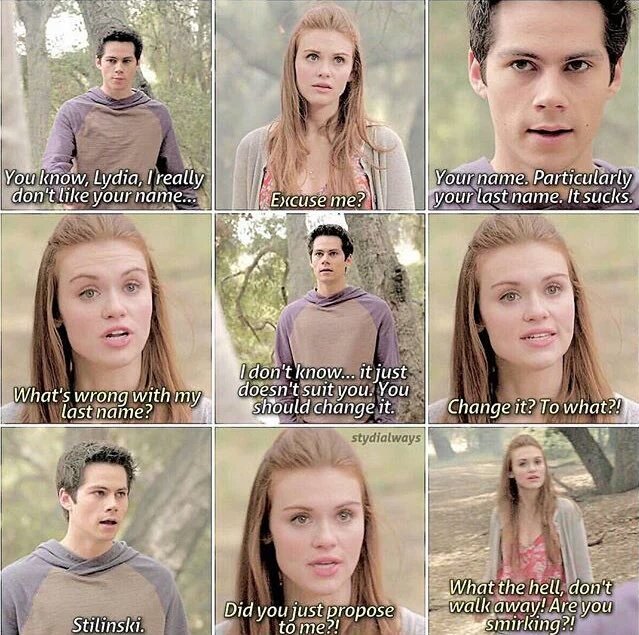 JustinWnds's tweet photo. #stydia #stiles #lydia #endgame #omg #teenwolf @dylanobrien @hollandroden @MTVteenwolf #stydia4ever https://t.co/YQBYQmnKQE