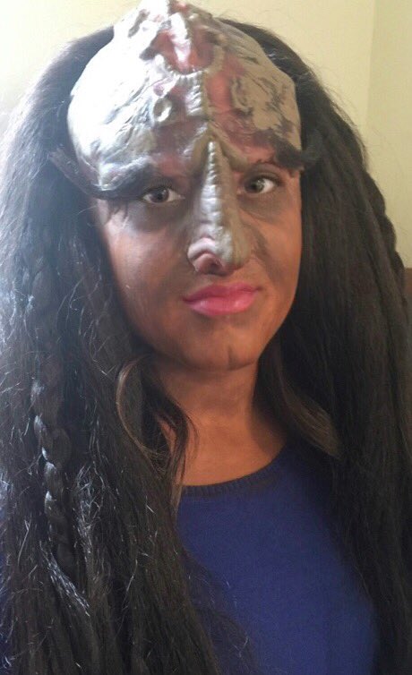 ItIsCardarelli's tweet photo. #startrekanniversary #spacechannel #klingon #actorsfun #actorslife https://t.co/f83ZN9hHtm