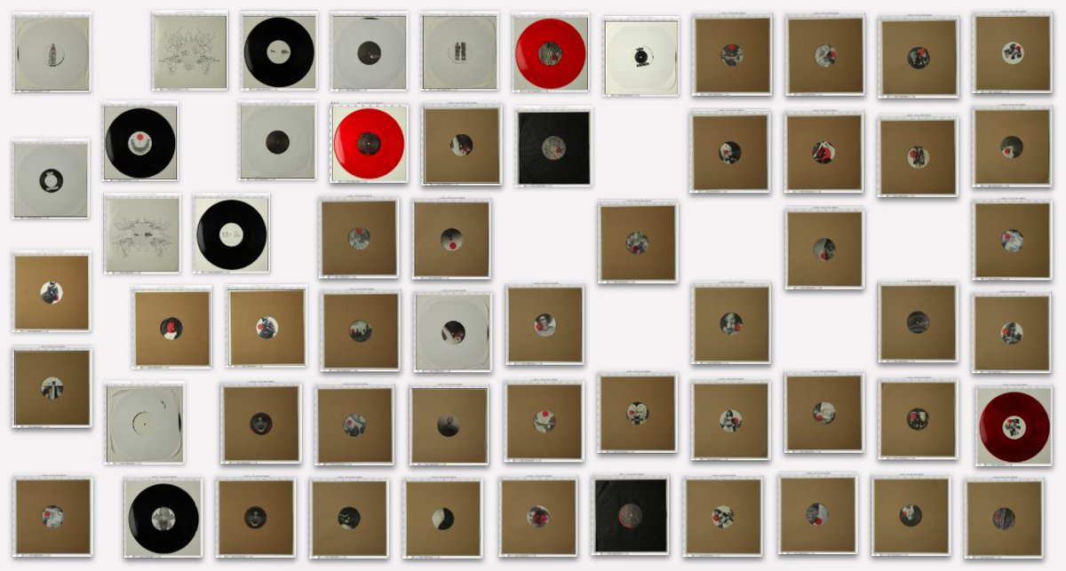 NewKanada's tweet image. New Kanada archive retrospective + pop-up shop : opening night tonight at Mi-Yu gallery; vinyl cat. + printed matter.. vibes by XI.