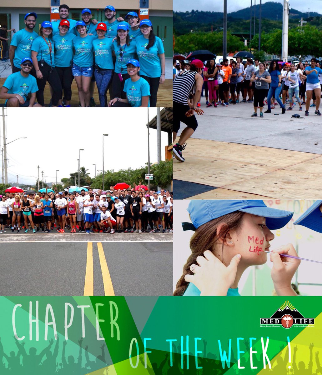 MEDLIFEmovement's tweet photo. Shout out to UPRC MEDLIFE for holding their first 5K fundraiser!
#theMEDLIFEmission #volunteer #theMEDLIFEmovement #puertorico https://t.co/Vz5SIG9v0B