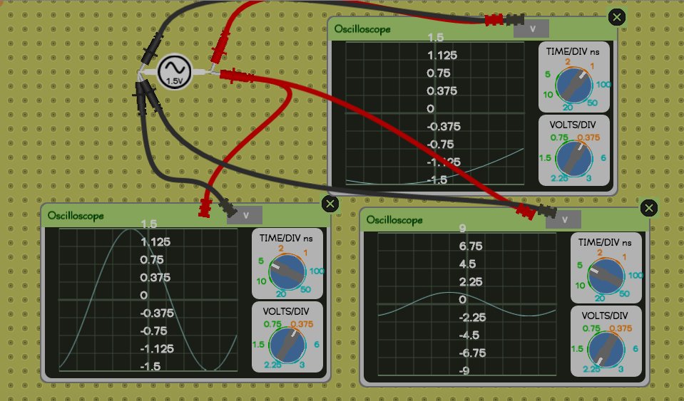 DCACLab's tweet image. Time/Div, Volts/Div for oscilloscope simulation, in the next release! #edutech  #dcaclab