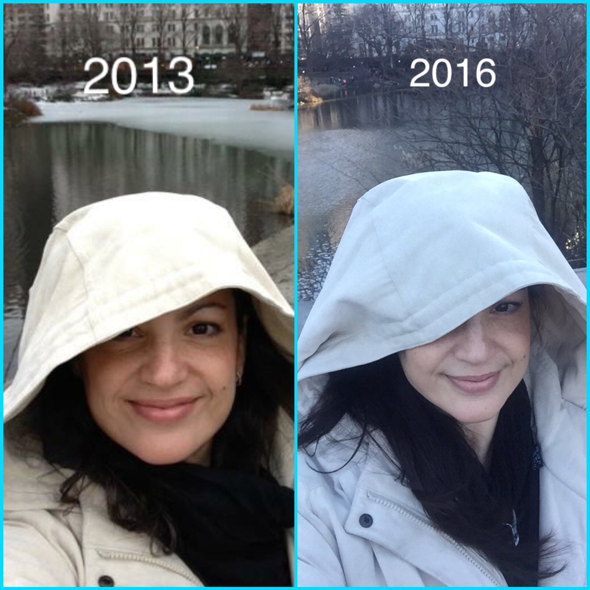 DoriMarlin's tweet photo. First time in #centralpark and most recent #gottalove #newyorkcity #capshawbridge #samecoat #dontjudge lol https://t.co/WOoJDT2QHu