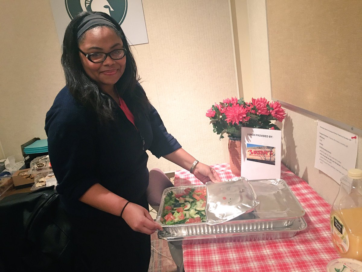 WKAR's tweet photo. Thank you @SultansELansing for the #YummyLunch! @JamiePaisley @905classical @WKARnewsroom @Brooke_WKAR @scottpohlwkar @AlMartinWKAR https://t.co/ffiP7akt1B