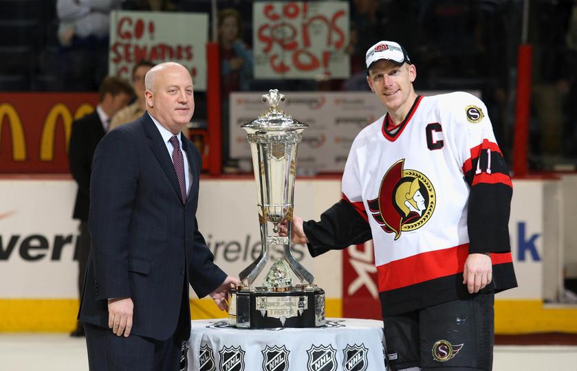 TrevorStruthers's tweet image. #ThrowbackThursday to the biggest goal in #Sens history! #Alfie #Celebrate11