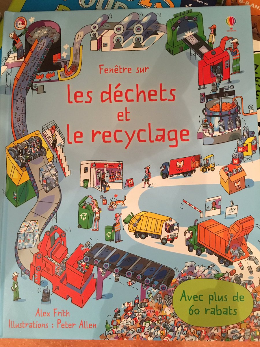F0ECM's tweet image. Un livre de Alex Frith et Peter Allen pour expliquer aux enfants la valorisation de nos #dechets RT @Paprec_Group #selectif
