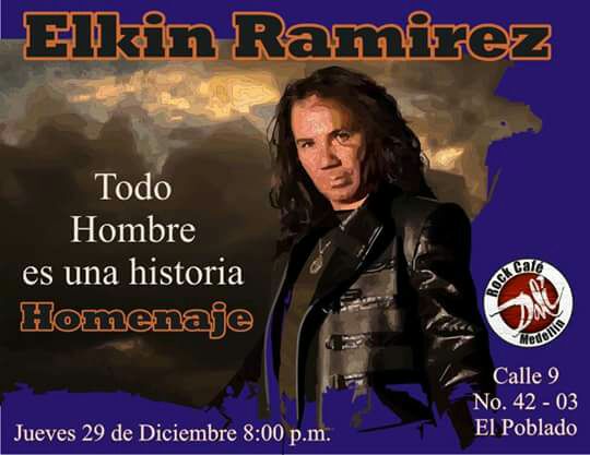 MartinezFCCol's tweet photo. MEDELLIN
ESTA NOCHE EN @rockcafedali Homenaje a Elkin Ramirez, sus letras, canciones y música desde las 8.pm @krakentitan https://t.co/FC2h2LxGF1