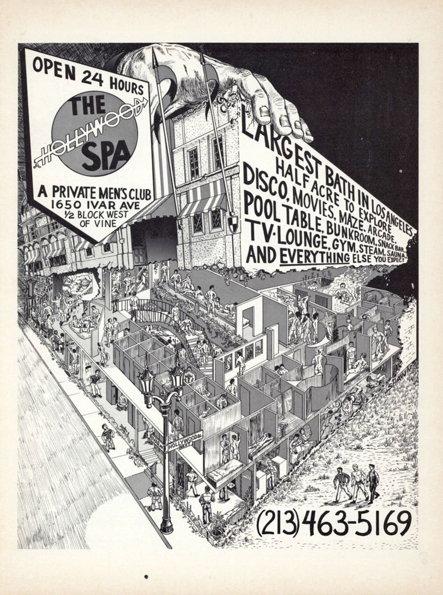 heretikradikal's tweet photo. I prowl the labyrinthine corridors
The Hollywood Spa, a private men's club
1977 #MandateMag #ThePrurientAd https://t.co/KDak7D1eyE