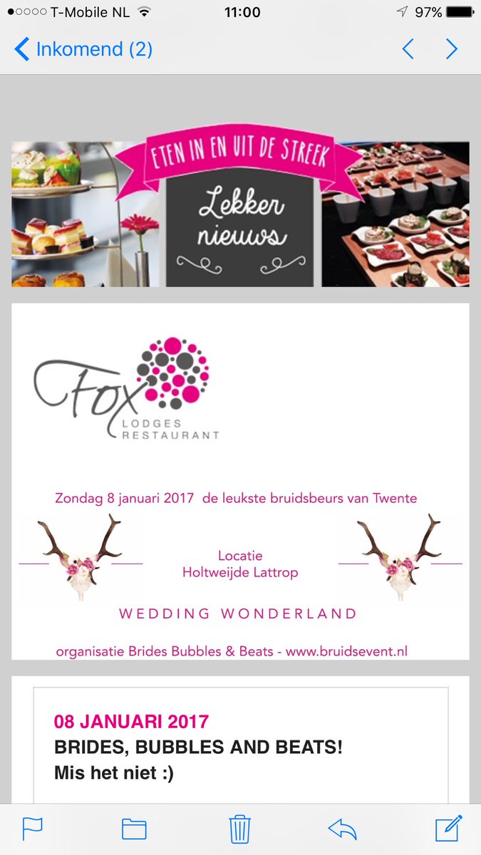 RestaurantFox's tweet photo. Nadat de #bruidsbeurs in Hardenberg is gestopt zijn we met ons samenwerkingsverband ineens de grootste in de regio met @bruids_event https://t.co/VVEgmHtMtZ