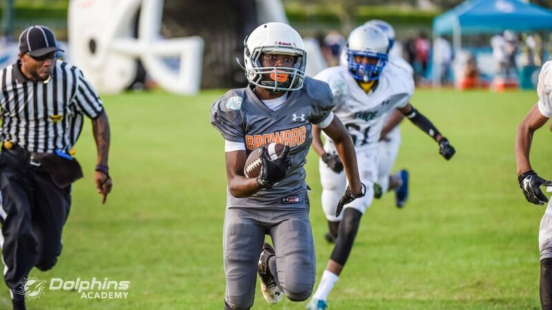 DolphinsAcademy's tweet photo. #TBT to last year's Dade vs. Broward All-Star Game! We can't wait for the 2017 games on January 13th & 14th! #DolphinsASG https://t.co/tlWy00tzJt