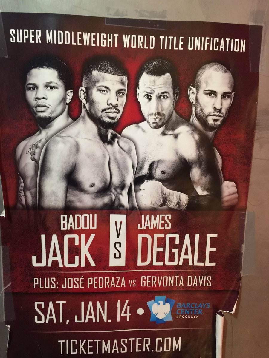 Took this out in New York can't wait for this #DegaleVsJack #TeamChunky 👊🇬🇧🇺🇸