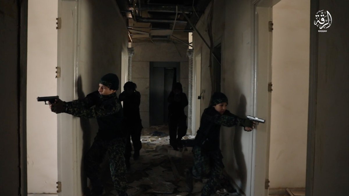 Raqqa_SL's tweet photo. 2- in the new video #ISIS made the Children Executed a number of people #Raqqa https://t.co/8UjA5j5kne