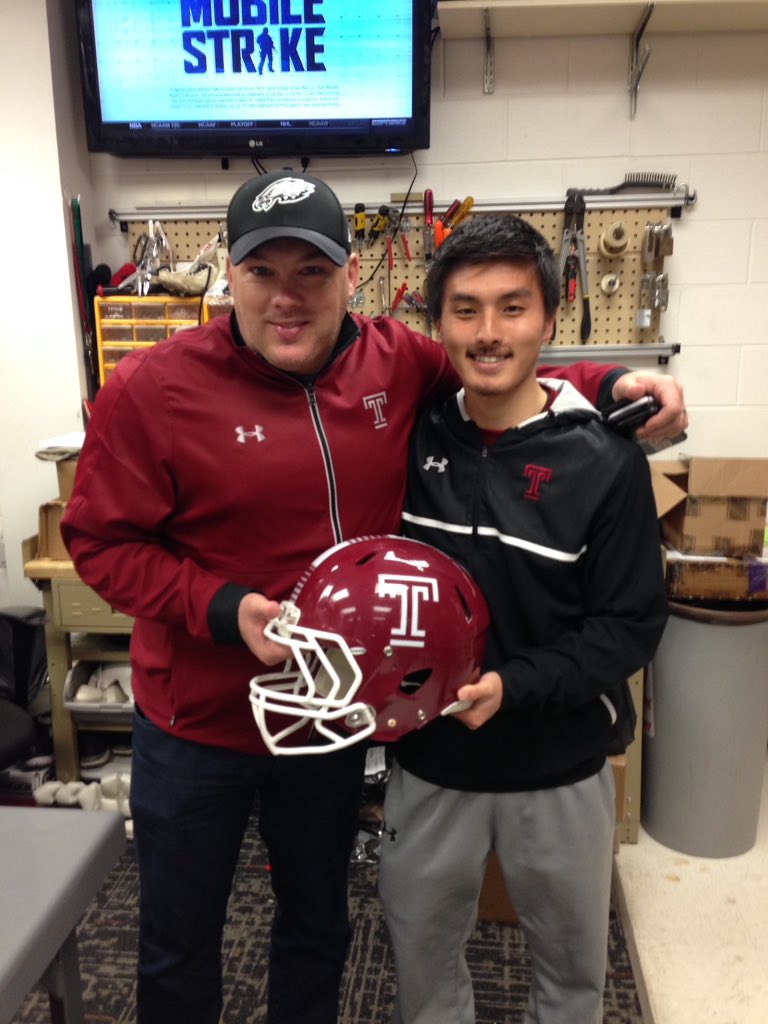 tmitsu00's tweet image. It was a pleasure to meet you and Good luck in Temple Football coach Collins!!@CoachCollins