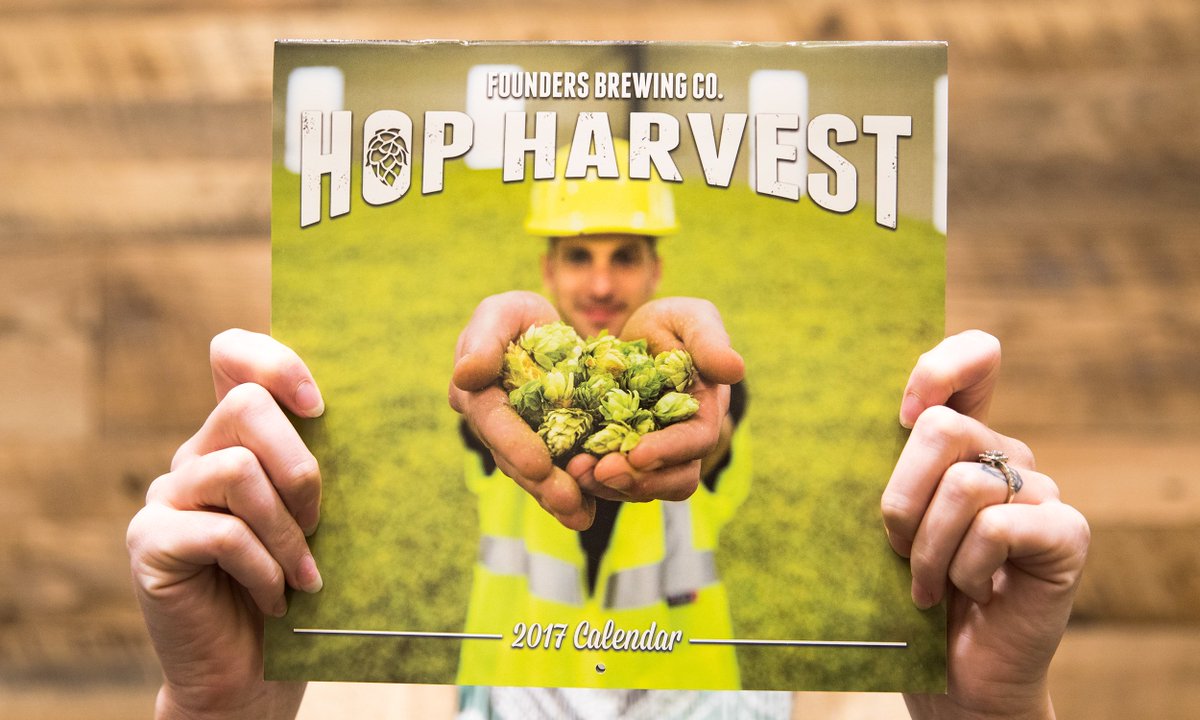 Win a copy of our 2017 Hop Harvest calendar! Just sign-up for our monthly newsletter before Jan. 6: bit.ly/fbcnews16
