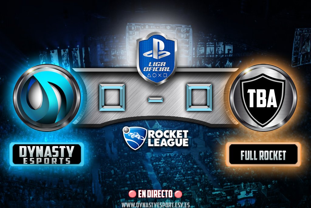 DNTYeSports's tweet photo. π Torneo | #NaconChallenger
Nuestros chicos de #RocketLeague juegan la semifinal del torneo, frente a #FullRocket
#VamosDynasTy! https://t.co/NVZeEkxWJr