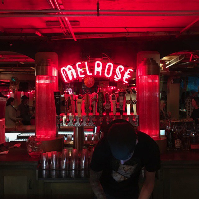 Swung by the new Melrose Billiards last night. They cleaned the place up, but not TOO much. It didn't smell like a wet cat anymore.