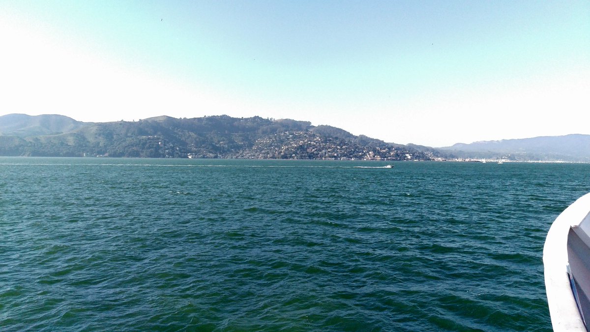 MRC_SLC's tweet photo. Arrival in Sausalito. :) #ferryviews @GoldenGateFerry https://t.co/dMlCTQ3e7e