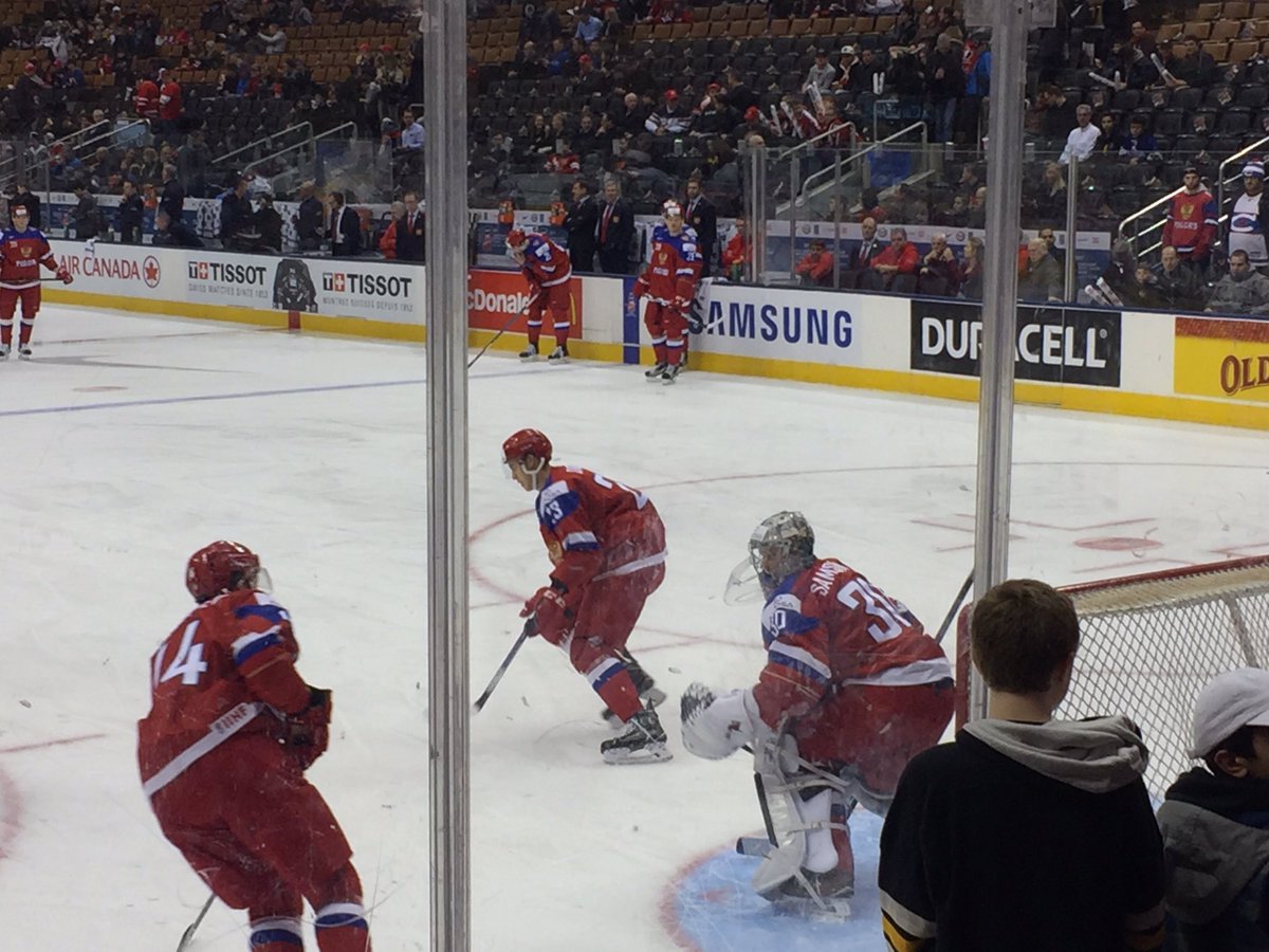 Warming up at the #WorldJuniors