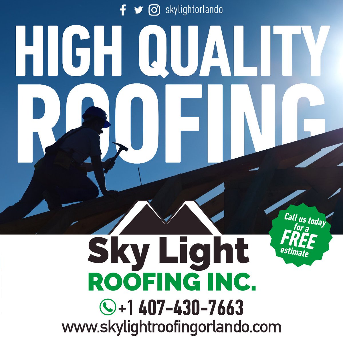 Sky Light Roofing (skylightorlando) Twitter
