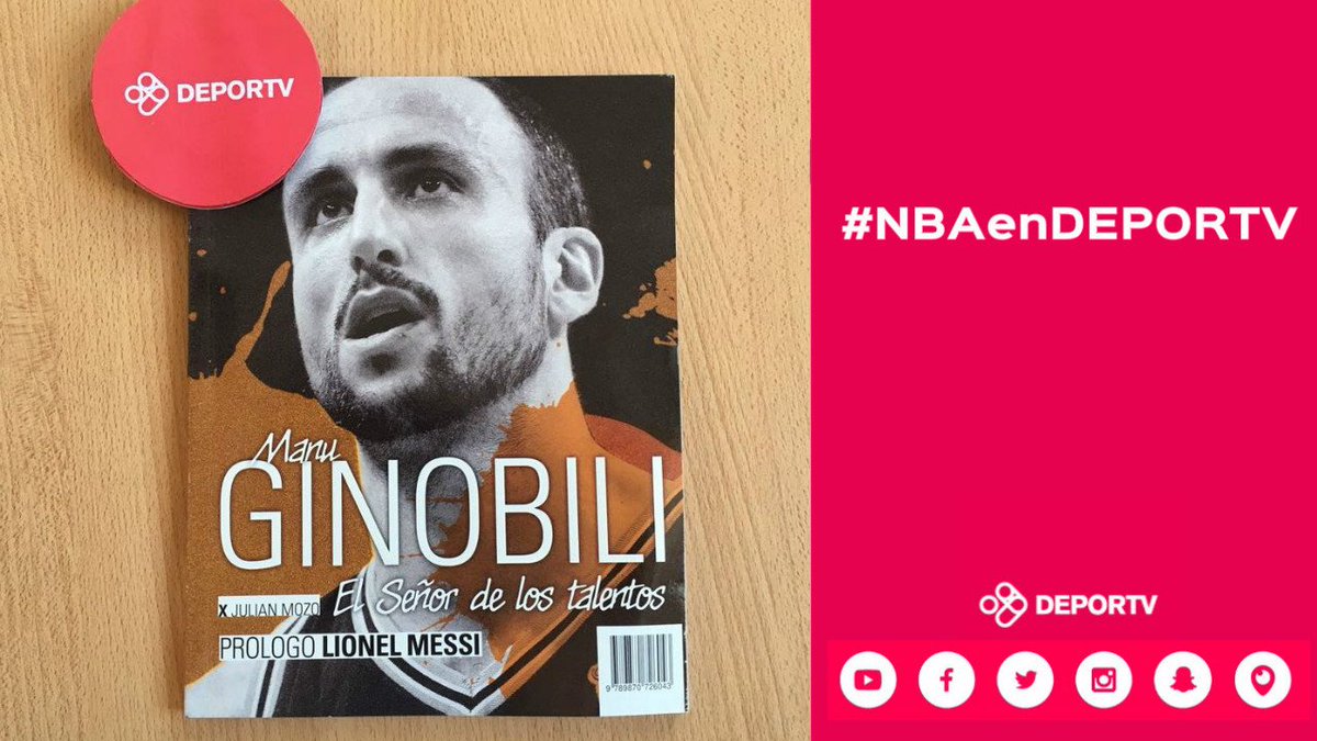canaldeportv's tweet photo. Mientras esperamos por el 2C, participá por el gran libro de @manuginobili. Seguinos, hace RT, escribí al HT: #NBAenDEPORTV y puede ser tuyo https://t.co/V6dX2Yttde