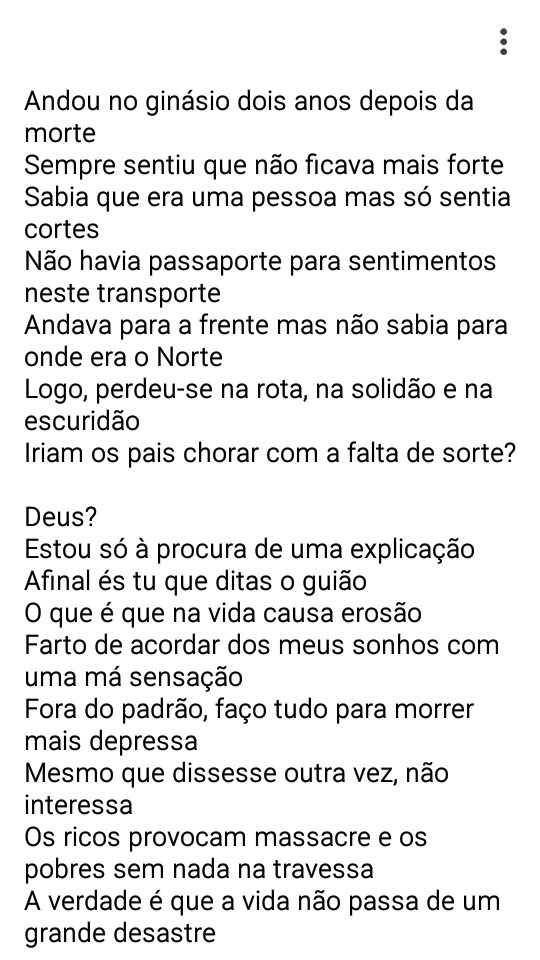 manueldamaso63's tweet photo. Bem a minha life story, foi preciso colhões para escrever. Enjoy https://t.co/8iuQ7Mcv67