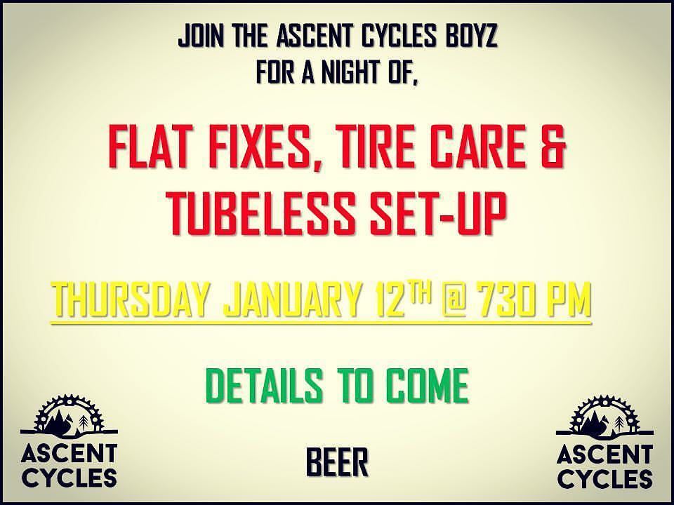 PCP_Racing's tweet photo. Join @ascent_cycles  for BEER... and some bike repair stuff too. https://t.co/UfDcp8rEjj https://t.co/TNAlV5KiTV
