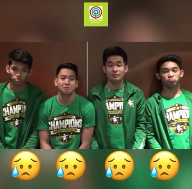 namjincrabs's tweet photo. Emojis with #ThomCci and #KibJun @iamthomastorres @RicciRivero06 @kibmontalbo @AljunJayMelecio https://t.co/VlQ3o2lmDg