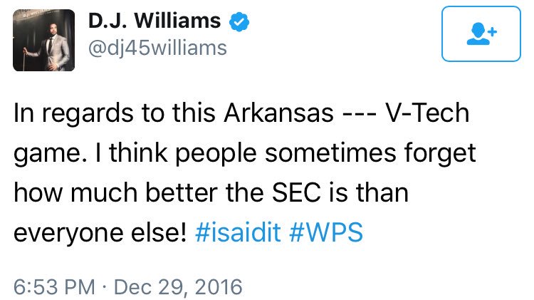 OldTakesExposed's tweet photo. How much better, @dj45williams? #BelkBowl #ArkvsVT https://t.co/tvow6EgJXQ