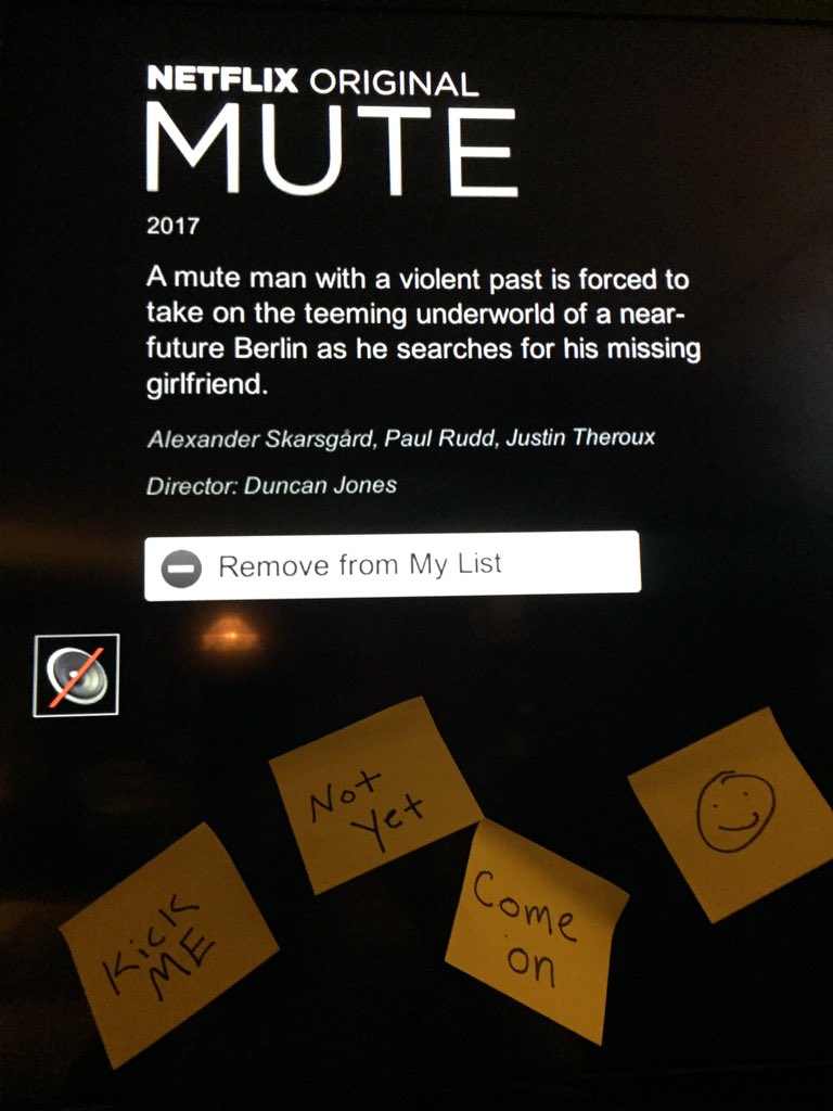 lexi_dill's tweet photo. @mute @ManMadeMoon @empiremagazine I'll try my best to find a copy, for now I'll keep waiting for #MuteFilm https://t.co/KxhfkH67Ep