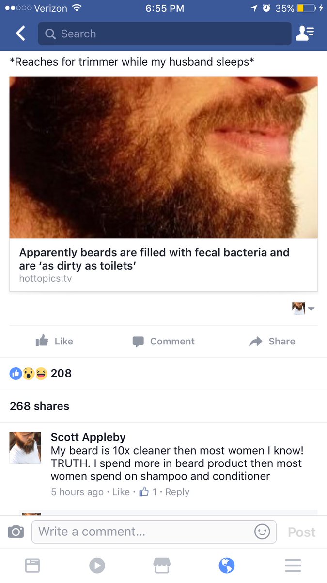 ProBeards's tweet image. This silenced all today. Lol