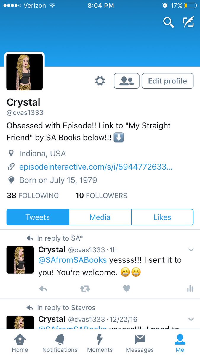 cvas1333's tweet photo. New bio! #sabooks #mystraightfriend https://t.co/2JTm9a48G4