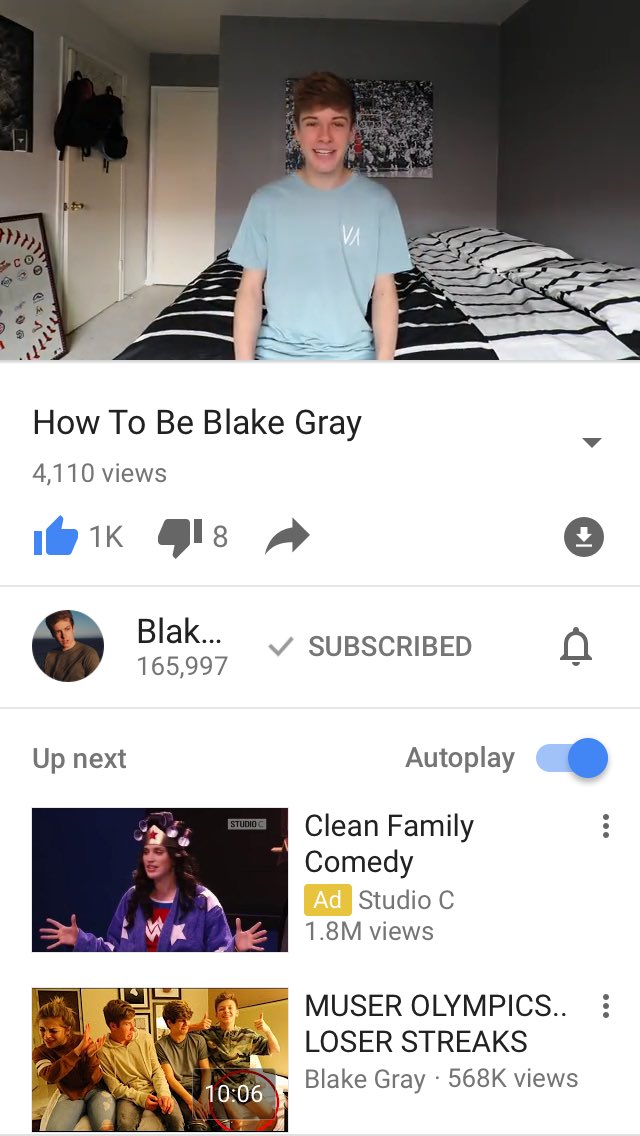 westonmemes's tweet photo. #blakesnewvideo @BlakeGray 💗💗💗 https://t.co/wMnL7EaVCC