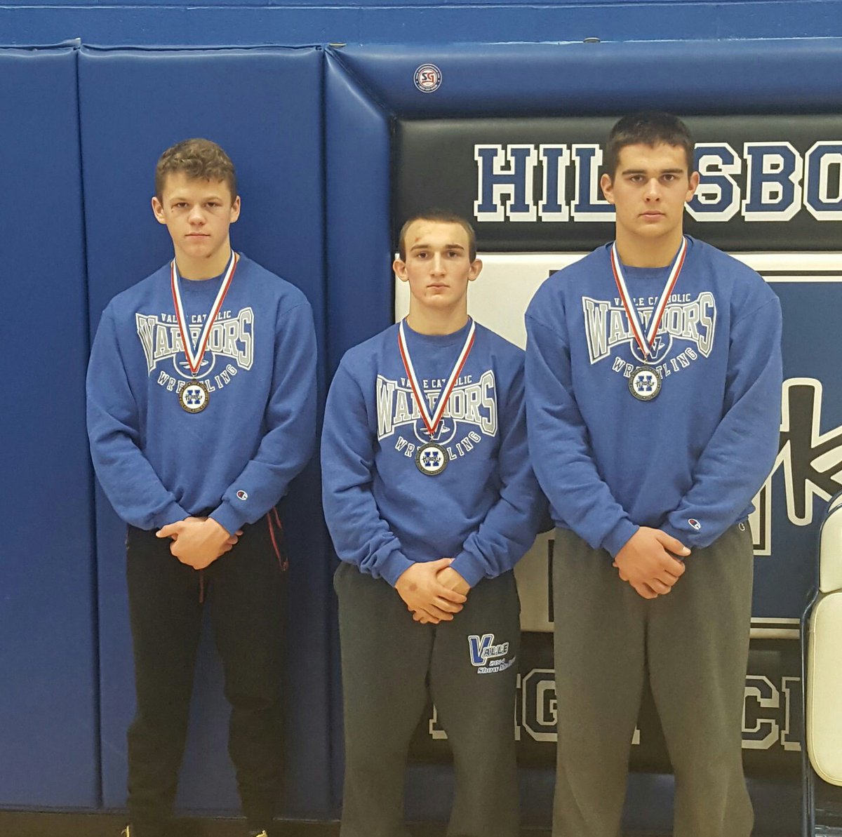 Hillsboro Duals Medalists:
126 - Cody Stoll 2nd
132 - Trey Huck 3rd
195 - Jacob Bieser 2nd