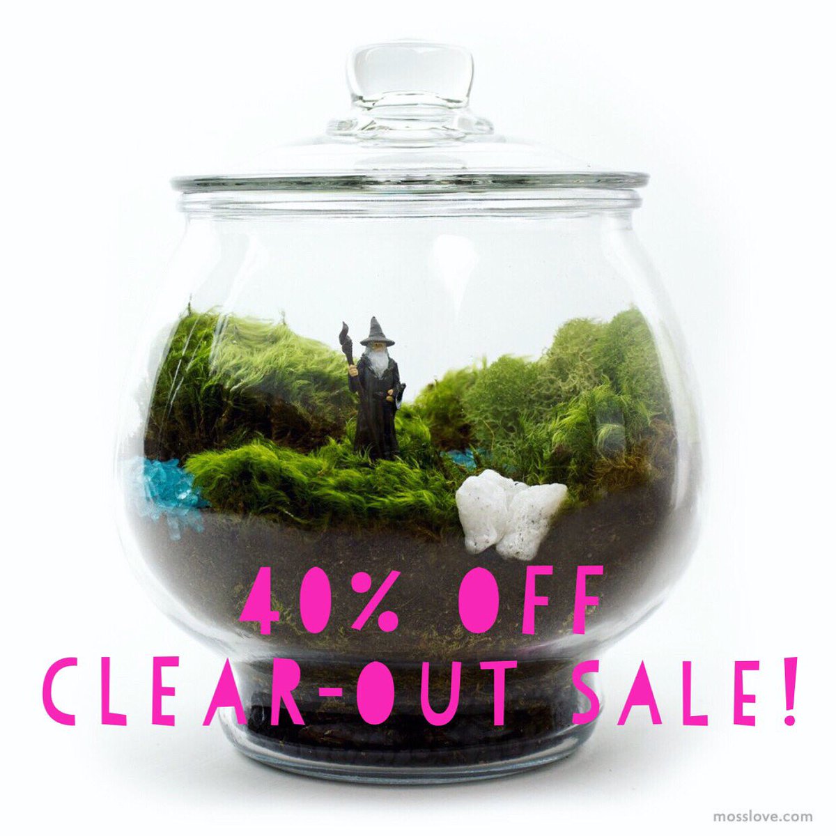 40% off clear-out sale!! mosslove.com