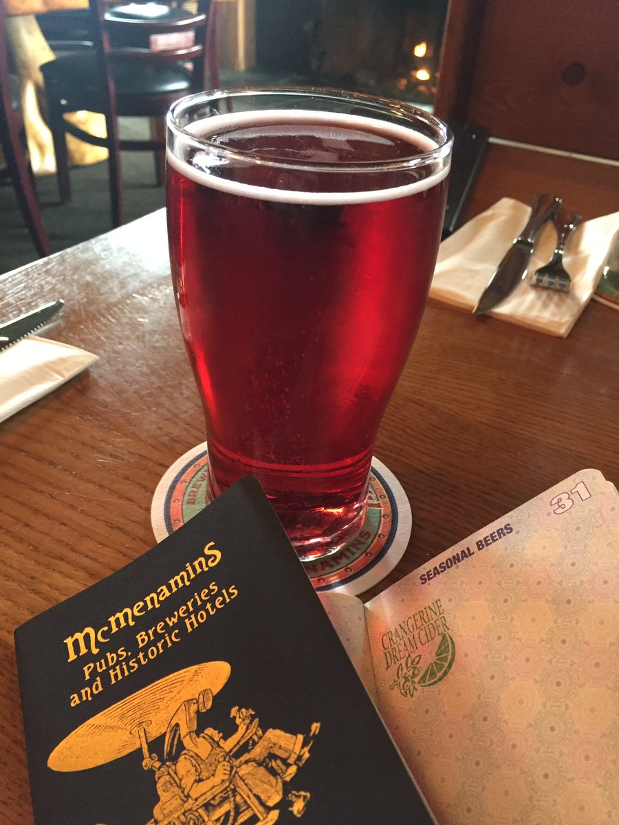 Love the crangerine dream seasonal #cider AND the xtra paasport stamp <a href="/CaptainNeon/">neon_captain_2.0</a> #pnw #oregon #oregoncoast #gearhart #mcmenamins