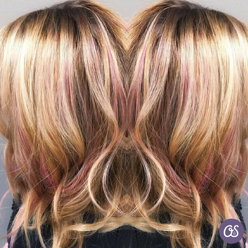 OzzyandSquish's tweet photo. #2016 is almost over, so here are a few of our favorite 2016 looks!
We loved giving Sharon this rockin' #pastel pink and purple peekaboo 'do https://t.co/dS4fDZgtIs