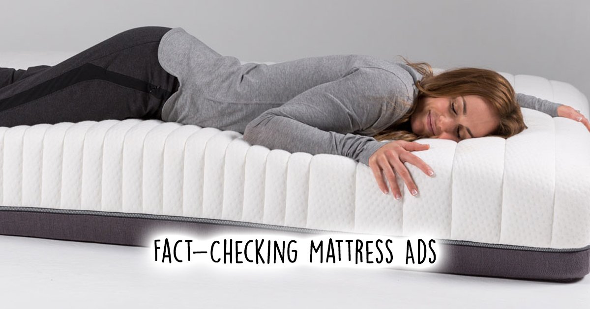 Honest Reviews On Twitter Fact Checking Mattress Ads From