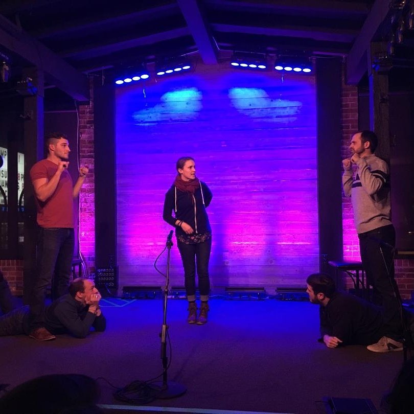 stephcprince's tweet image. Didn't catch @FullDisclose last night? See them after the game Fri - 8pm at Billy Lush Board Shop. Win or lose, you'll enjoy the laughs. 😁