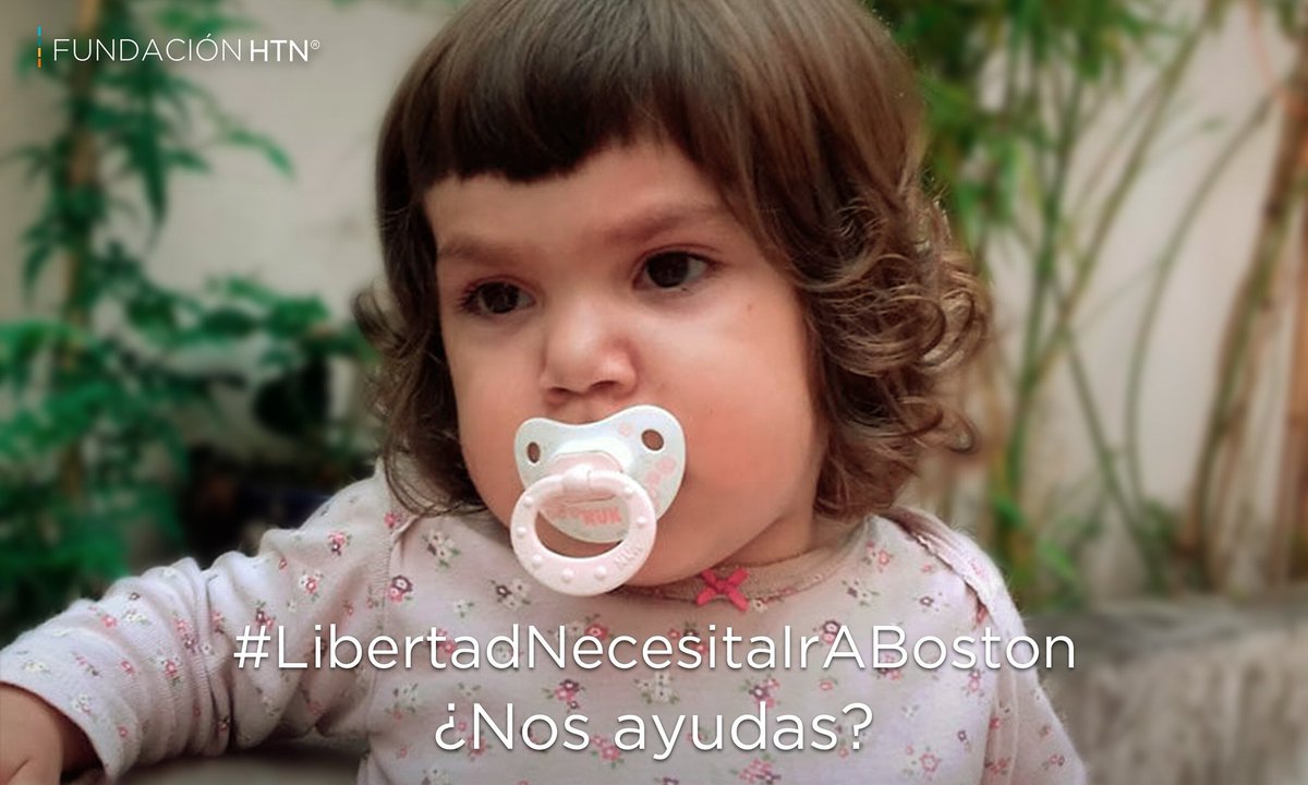 FundacionHTN's tweet photo. #LibertadNecesitaIrABoston entra a https://t.co/GsDVEvEaxD ¡Tu contribución puede cambiarle la vida a Libertad! https://t.co/S45mGAhqeD